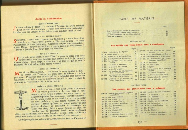 RÉSISTANCE CHRÉTIENNE : Catéchisme de 1947 Catechisme_1947_editions_tardy_table_des_matieres_1